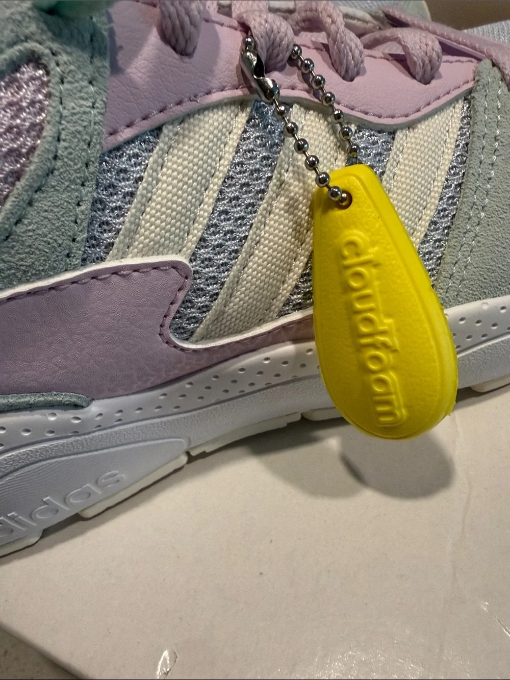 adidas Women's Lilac Pink & Mint Pastel Runner Sneakers
